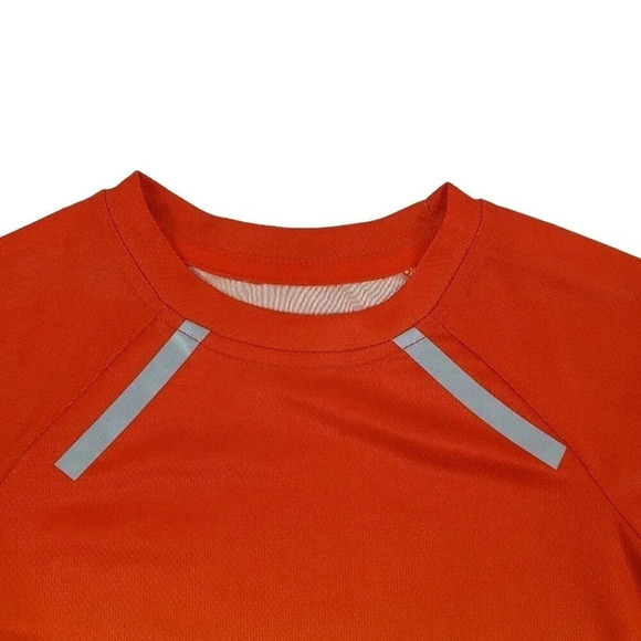 12m Kids Summer Orange Athletic Tshirt and Tank Top Matching Athletic Sports Set - Picture 4 of 7